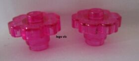 LEGO 4728 x2 Belville Flower Flower Tr Dark Pink Rose of 7582 7577 10240 MOC A30