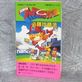 PRO BASEBALL Family Stadium Guide Famicom Book MINT FT