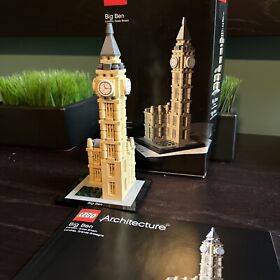 LEGO ARCHITECTURE: Big Ben (21013) - Complete with Box and Manual