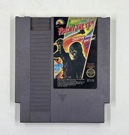 Friday the 13th Nintendo NES Video Game Cartridge Only Tested Works
