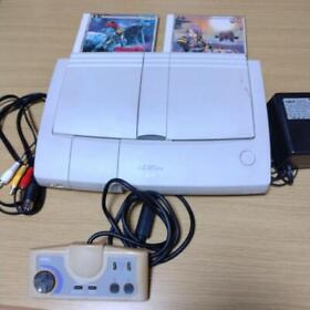 NEC PC Engine DUO-R PI-TG10 Console System with 2 Games Set Tested