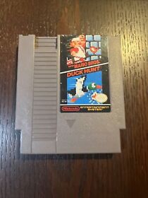 Super Mario Bros./Duck Hunt (NES, 1988) Tested, Works, Authentic Cartridge Only!