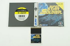 SUPER STAR SOLDIER PCE HUDSON NEC PC Engine From Japan