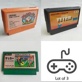 Kirby Of The Stars Tetris Soccer Football  Famicom pre-owned Nintendo Tested