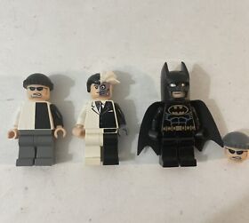 Lego Two-Face & Henchman Minifigure Black Stripe Hip Batman bat004 bat006 bat002