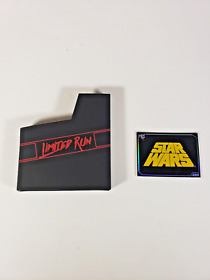 Star Wars NES Limited Run Games Silver Trading Card 495 and NES Game Case