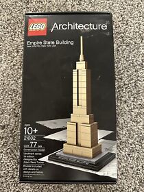Lego Architecture Empire State Building 21002 Used Complete With Box And Manual