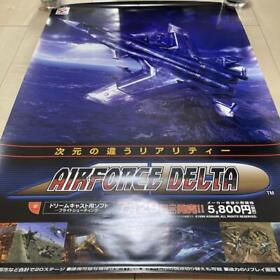 Dreamcast Air Force Delta Promotional Poster