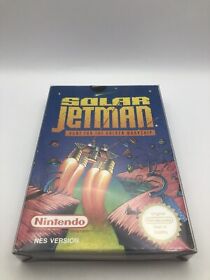 Solar Jetman Nintendo Nes W/Manual 8 Bit Retro PAL 1990 #0230