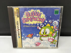 Ving Bubble Symphony Sega Saturn Software SS Retro Game NTSC-J Used from Japan