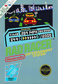 Rad Racer (Nintendo NES) *NO BOX OR MANUAL*