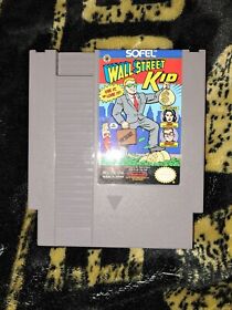 wall street kid nes Tested Working