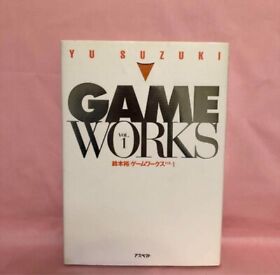 Yu Suzuki Game Works Vol.1Art Book w/CD Sega Dream Cast Japan Rare