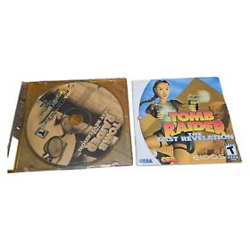 Tomb Raider: The Last Revelation Disc Only & Manual (Sega Dreamcast, 2000)