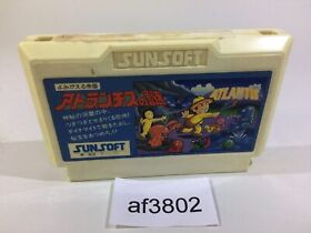 af3802 Atlantis no Nazo NES Famicom Japan