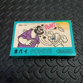 Famicom Software Popeye