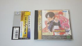 Sega Saturn SS Games " The King of Fighters '97 " TESTED /S1284