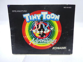 Instructions - Manual Nes - Tiny Toon Adventures