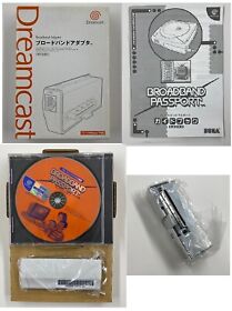 Unused HIT-0401 Broadband Passport LAN adapter for Dreamcast from Japan