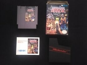 Mechanized Attack Nintendo NES SNK W/ Original Box Tested Working and inserts
