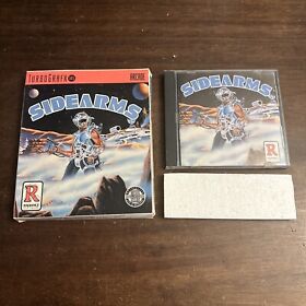 Sidearms Side Arms - Turbografx 16 TG16 - Complete Big Box - Tested - Authentic