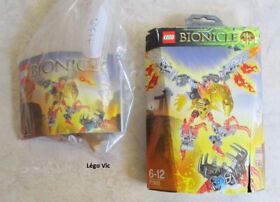 LEGO 71303 Bionicle Ikir Creature of Fire Complete Notice Box - CNB61