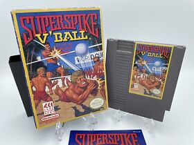Super Spike V'Ball (Nintendo NES, 1990) * CIB * Complete in Box TESTED
