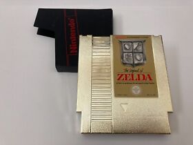 The Legend of Zelda (Nintendo NES, 1985) PAL, oro, incl. originale Schuber