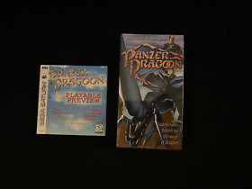 Panzer Dragoon Playable Preview Demo (Sega Saturn) + Panzer Dragoon VHS (Sealed)