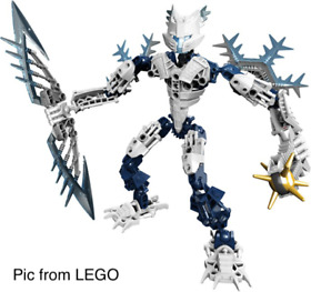 LEGO Bionicle Glatorian Legends 8988 Gelu Set Complete