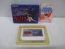 NES -- Mugen Senshi VALIS -- Box. Famicom, JAPAN Game. Work fully!! 10566