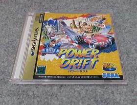 Power Drift Sega Saturn SS Racing Game Boxed Manual NTSC-J Japan import 1998