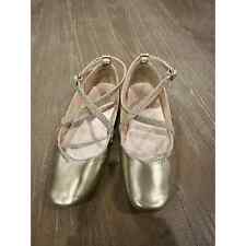 Children’s Place gold girls dress shoes sz 13