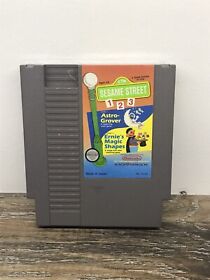 Sesame Street 123 for Nintendo NES Authentic Clean Tested