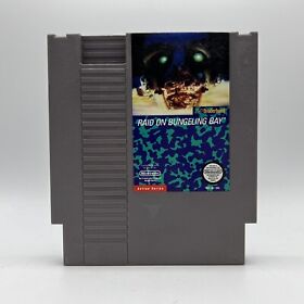 Nintendo NES Raid On Bungeling Bay Authentic Tested & Working Broderbund 1987