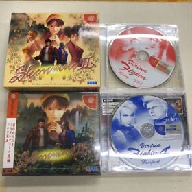 Dreamcast SHENMUE II 2 Limited Edition Virtua Fighter 4 Sega DC Japanese