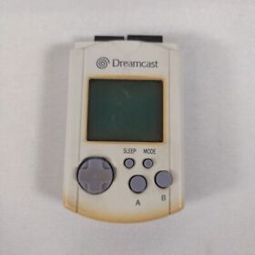 Official OEM SEGA Dreamcast White Visual Memory Unit VMU HKT-7000 Japan Import B