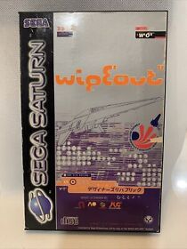 Wipeout (Sega Saturn, 1995) PAL  UK Complete  CIB US Seller
