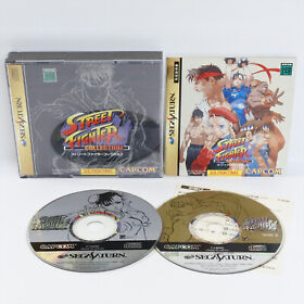 STREET FIGHTER COLLECTION Sega Saturn 2318 ss