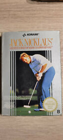Jack Nicklaus Greatest 18 Holes Of Major Championship Golf Nintendo Nes