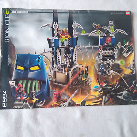 LEGO 8894 Pirika Stronghold  Instruction Manual Only No Bricks Bionicle