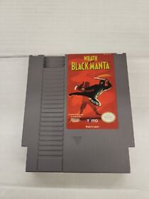 Wrath of the Black Manta Nintendo NES Video Game