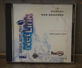 Net Link Custom Web Browser Version 2 (Sega Saturn, 1996) | U.S. Retail Version