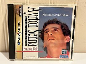 Ayrton Senna Personal Talk JAPAN-LOCKED Sega Saturn