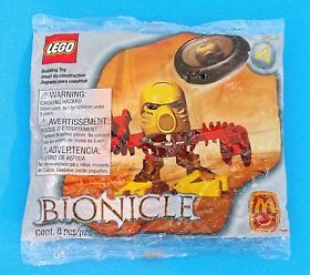 2001 McDonald's Lego Bionicle 1391 Matoran Jala NEW IN SEALED PACKAGE!