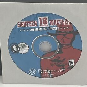 Eighteen 18 Wheeler American Pro Trucker - Sega Dreamcast DISC ONLY