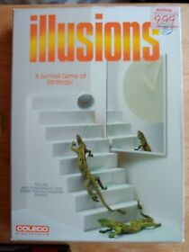 1984 Colecovision Illusions Complete In Box