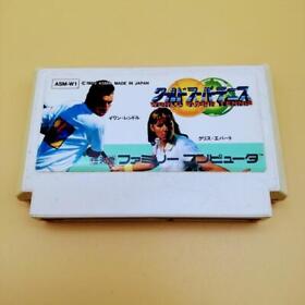 FC Games World Super Tennis Famicom NES Nintendo Cartridge