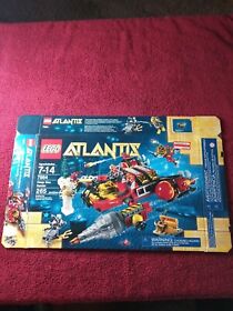 Lego Atlantis 7984 Deep Sea Raider "BOX ONLY" Retired