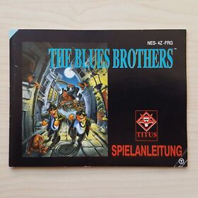 Nintendo NES Anleitung The Blues Brothers Spielanleitung Handbuch Deutsch
